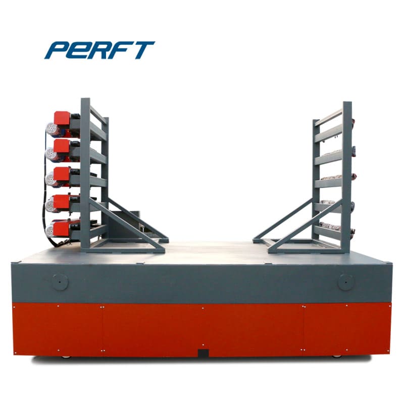 45t High Temperature Die Transfer Cart On Cement Floor